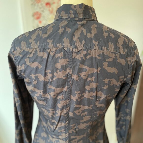3For$20/van Laack - Alexi Camo Cotton Shirt - Made in Germany - Picture 4 of 13